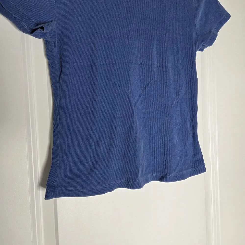 Size Small Old Navy Ribbed Blue T-Shirt